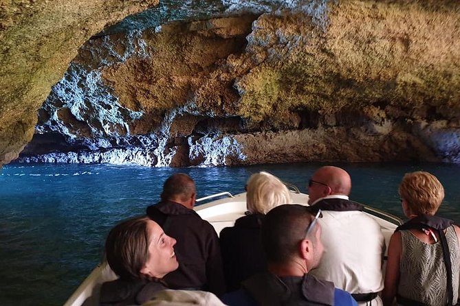 Benagil Cave by Boat + Carvoeiro + AlgarSeco Caves by Minivan from Lagos - Algar Seco cliff walking: boardwalk time and the view stops that matter
