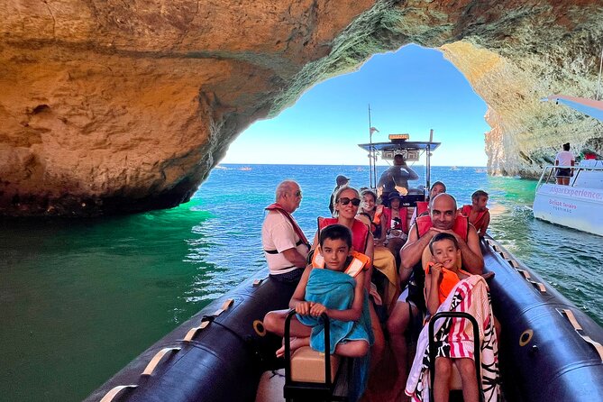 Benagil Caves & Praia da Marinha with multilingual guide - Why Benagil and Praia da Marinha look different from the water