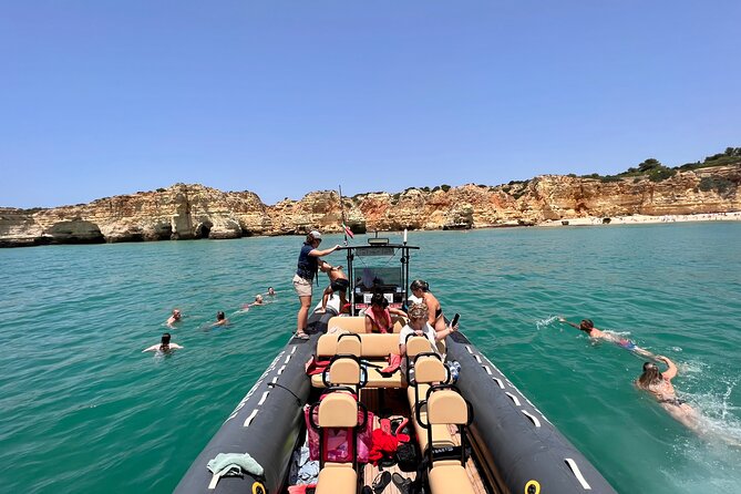 Benagil Caves & Praia da Marinha with multilingual guide - Praia da Marinha: Europe’s top-view beach, with cliff-scale perspective