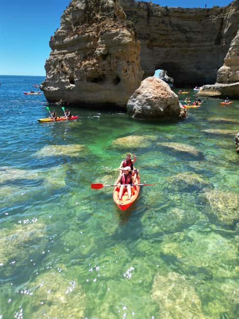 Benagil: Caves & Wild Beaches Tour w/ Local Guide, 4K Photos - Kayak training that actually helps in caves