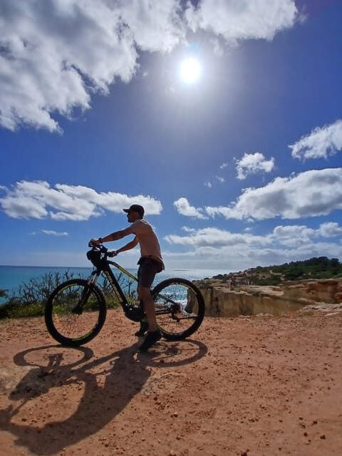 Benagil e-bike tour 7 hanging valleys - Praia da Marinha arches: where the views look staged, but aren’t