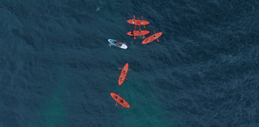 Benagil: Kayak Adventure - Safety Briefing and Easy Paddling for First-Timers