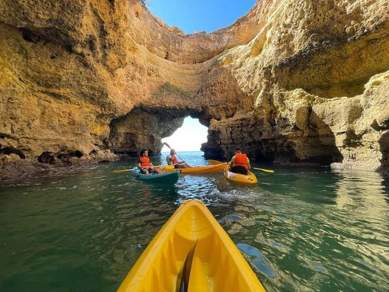 Benagil: Kayak Tour to Benagil Caves – Small Group - Weather and sea conditions: why the schedule can shift