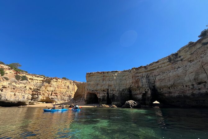 Benagil, Marinha & Albandeira - Kayak w/ Local Guide - From Albandeira Beach to Benagil: what the 3 hours feels like