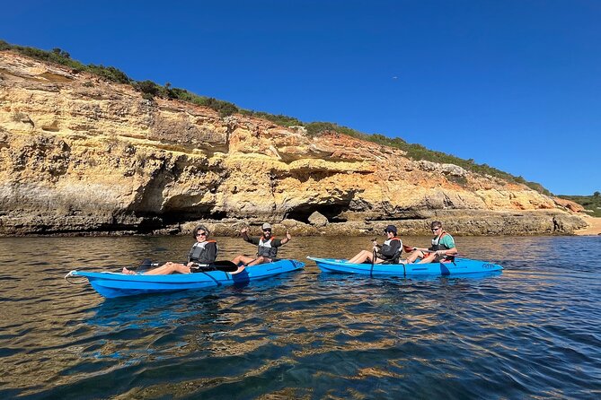 Benagil, Marinha & Albandeira - Kayak w/ Local Guide - Secret stops and extra caves: how you avoid the tourist conveyor belt
