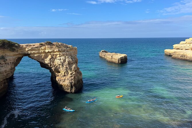 Benagil, Marinha & Albandeira - Kayak w/ Local Guide - Meet your guides and get kitted up