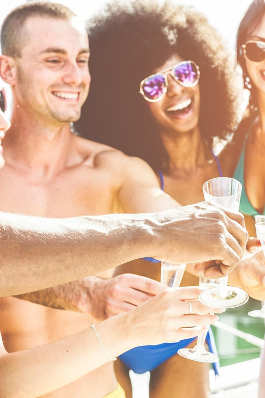 Boat Party to the Beach with Swimming Stops, DJ and Open Bar - Price and Value: Does $41 Make Sense Here?
