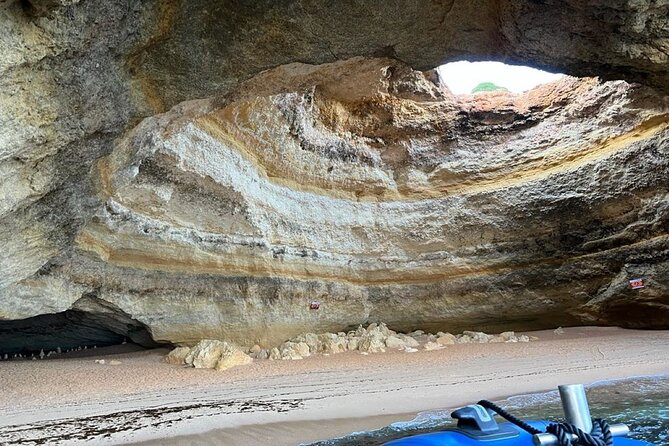Boat trip along the Golden Coast and Benagil Caves - Algar Seco and Carvoeiro cliffs: rock formations you can actually picture