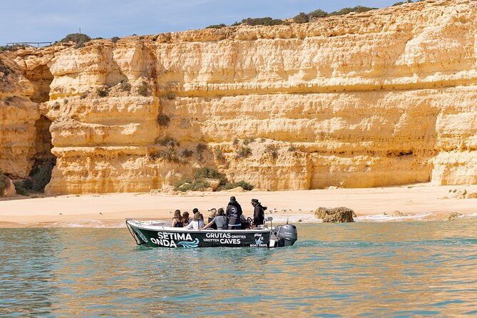 Boat Trip Through the 15 Caves of Benagil - The route from Praia de Armação de Pêra to Benagil Cave