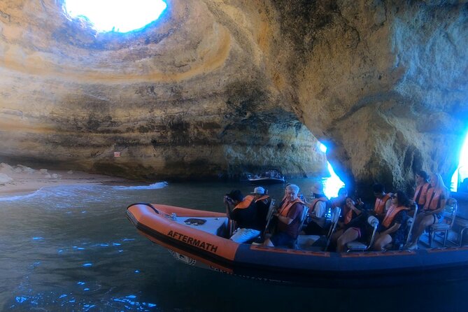Boat trip to the caves of Benagil - Dolphins and marine life: a search, not a guarantee