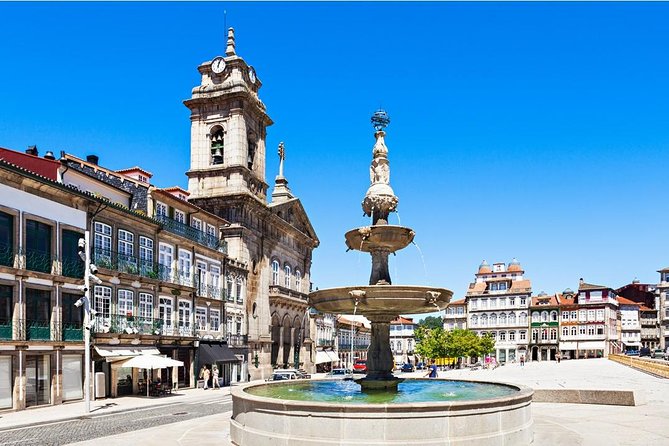 Braga and Guimarães Full Day Private Tour from Porto - Oliveira Square and the church interior stops