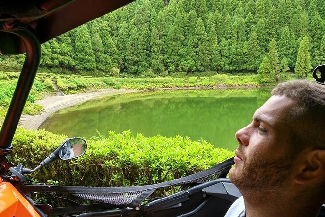 Buggy – Off-road Excursion w/ lunch from Ponta Delgada to Sete Cidades (Shared) - Lagoa Verde, Caldeira das Sete Cidades, and Lagoa de Santiago: the finale