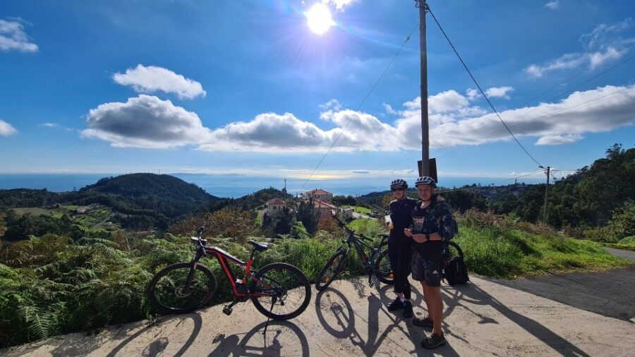 Camacha: Levada Trail e-Bike Guided Tour - Along the levada channel: old bridges and forest details you actually notice