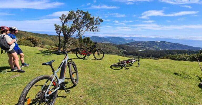 Camacha: Levada Trail e-Bike Guided Tour - Camacha pickup and van ride: start calm, not stressed
