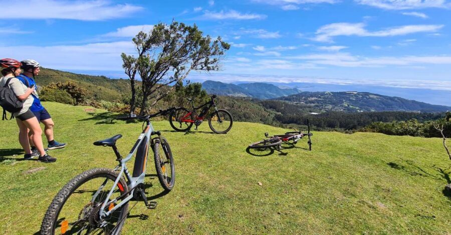 Camacha: Levada Trail e-Bike Guided Tour - Camacha pickup and van ride: start calm, not stressed