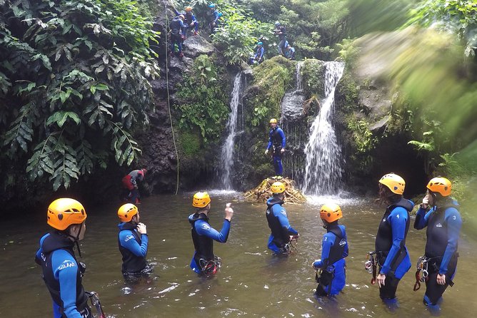 Canyoning Experience at Ribeira Grande - From Miradouro briefing to river entry: how the day actually starts