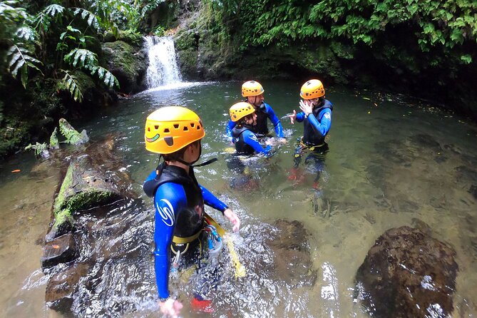 Canyoning Experience - half day - Gear up like you mean it: wetsuit, helmet, boots, and safety equipment