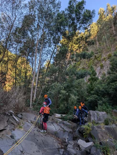 Canyoning for All - Beginner | Funchal - The 2-hour guided canyon section: 7 waterfalls, rappels, and controlled fun