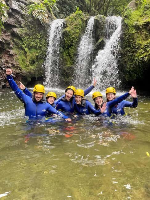 Canyoning in Ribeira dos Caldeirões – Hidden Waterfall Adventure - Inside the canyon: abseils, slides, toboggans, and jumps