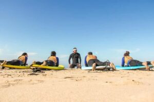 Cascais: Local Surf Experience - Meeting at the Surf Bus Above Casa da Praia (And the One Thing to Avoid)