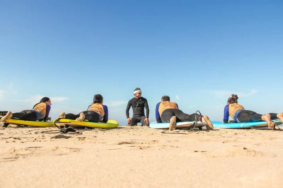 Cascais: Local Surf Experience - Meeting at the Surf Bus Above Casa da Praia (And the One Thing to Avoid)