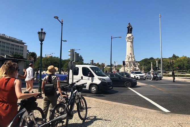 Central Lisbon E-Bike Tour - Stop 2: Baixa, Rossio, Restauradores and Avenida da Liberdade