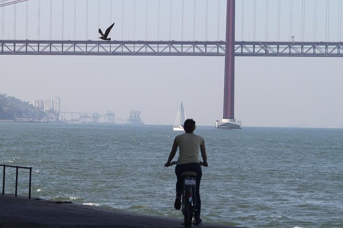 Christ the King - Lisbon - 3 Hour Electric Bike Tour - Cais do Ginjal and the Boca do Vento approach