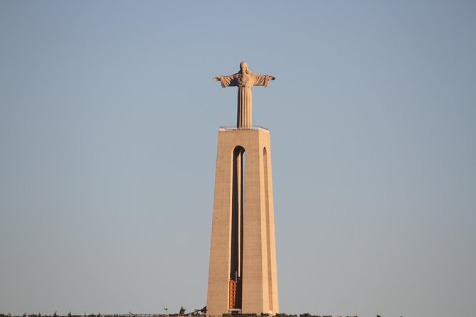 Christ the King - Lisbon - 3 Hour Electric Bike Tour - The Cristo Rei viewpoint: big views with minimal pain