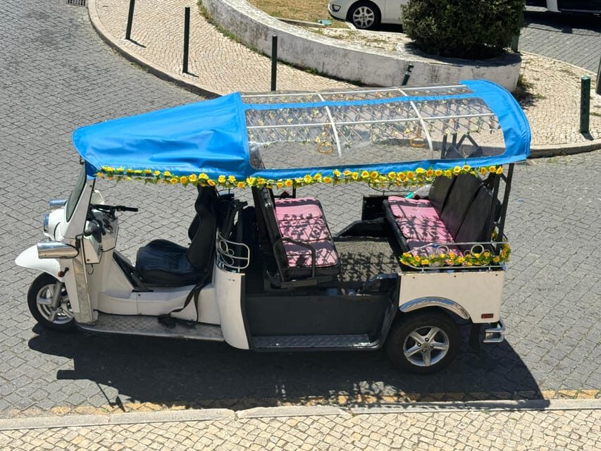 City Highlights Eco Tuk Tours - São Vicente, the flea market pass-by, and the Pantheon stop