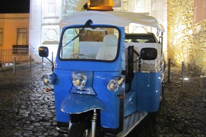 City of Neighborhoods Tour 1H 30M Private Tour by Tuk Tuk - Praça do Comércio (Terreiro do Paço): riverfront scale and the 1755 rebuild story
