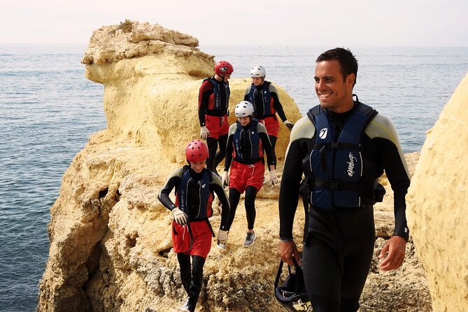 CLIFF JUMPING tour - Coasteering in Albufeira - Caves and the Secret Beach Finish: The Part You’ll Remember After the Jumps