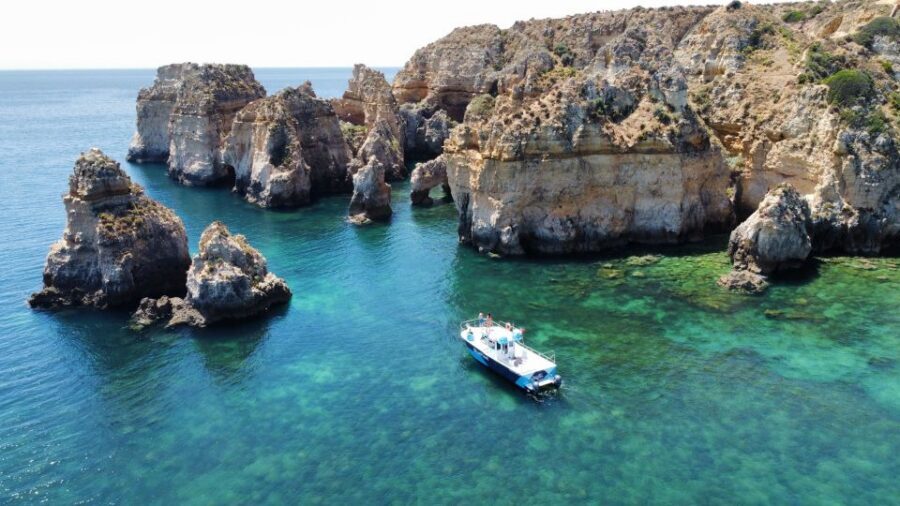 Coast Trip to Ponta da Piedade From Lagos - Lagos Marina to Ponta da Piedade: the easygoing catamaran style