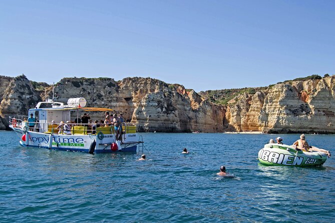 Coastal Tour 2H30M / Lagos / Grottos / Aqua Trampoline - Cruising Past Lagos: Forts, Cais Areas, and Famous Beaches