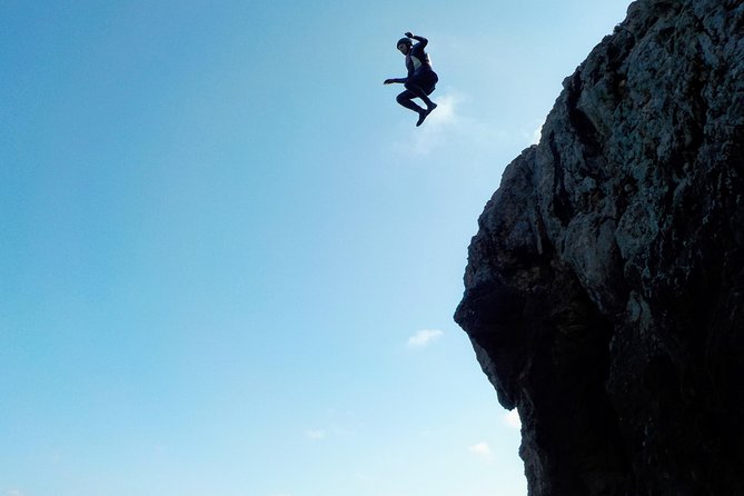 Coasteering and Cliff Jumping Near Lagos - Swimming Through Sea Caves and Exploring Hidden Beaches