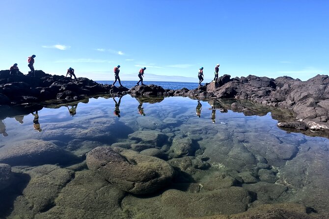 Coasteering in Caloura (Sao Miguel - Azores) - Caloura’s volcanic coastline: the setting that makes this work