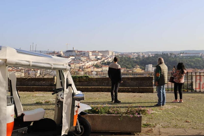 Coimbra: TukTuk Adventure. Local and multilingual host. Hotel pickup. - Penedo da Saudade: A Short Stop That Pays Off in Photos