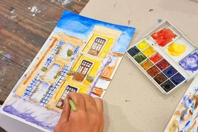 Create Watercolour With Hugo do Lago in Porto - Materials Included: Why This Class Costs Less Than You Think