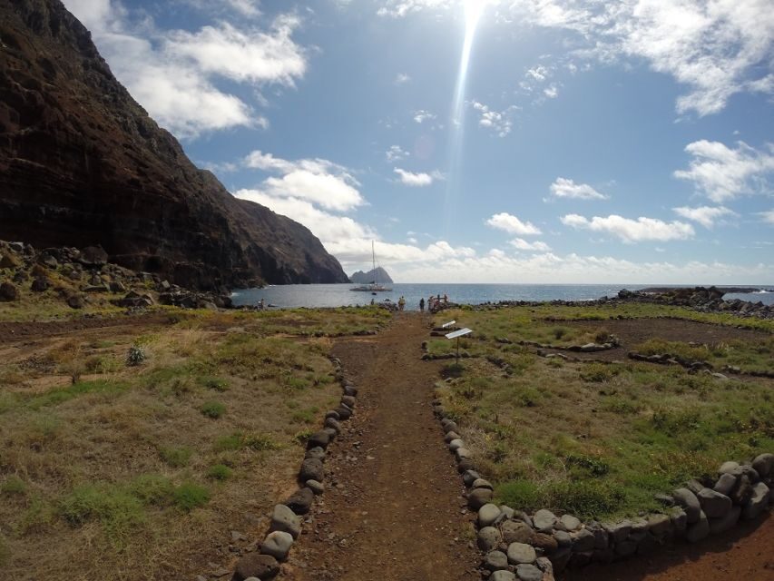 Desertas Islands Full-Day Catamaran Trip from Funchal - Deserta Grande landing: the volcanic beach and why footwear matters