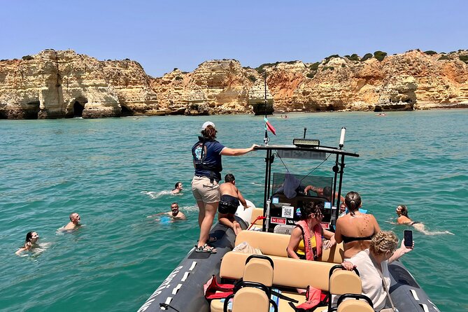 Dolphins & Benagil Caves with Biologist guide - Algar de Benagil: the cave stop that people plan the whole trip for