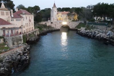E-bike from Sintra Mountains to Cascais Sea with pickup in Lisbon - The route in plain order: from Lisbon pickup to Cascais coastline