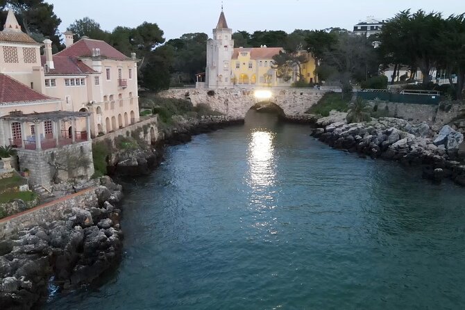 E-bike from Sintra Mountains to Cascais Sea with pickup in Lisbon - The route in plain order: from Lisbon pickup to Cascais coastline