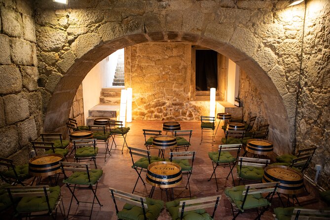 Entrance to The Fado House in São João Novo - Port wine included: small cup, big mood