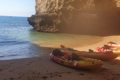 Explore Algarve Caves & Wild Beaches Kayak Tour - Albandeira Beach: the first taste of Algarve at water level