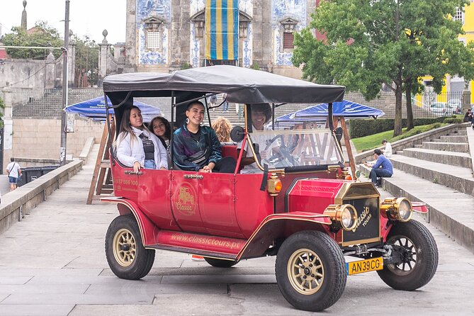 Explore Porto Aboard A Classic Tuk-Tuk tour 1h - Price and what $120.02 per group really covers