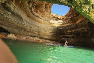 Express tour to Benagil Cave & Marinha - The Benagil Cave moment: the main event, up close