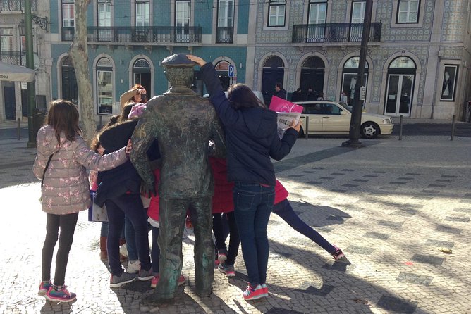 Family Tour: Essential Lisbon - The Bica Funicular ride: the steep hill moment