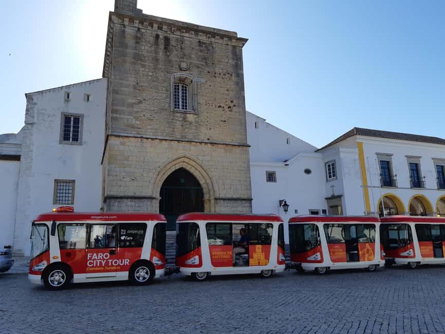 Faro: City Sightseeing Tourist Train - The Ria Formosa pass-by: why the lagoon matters in Faro