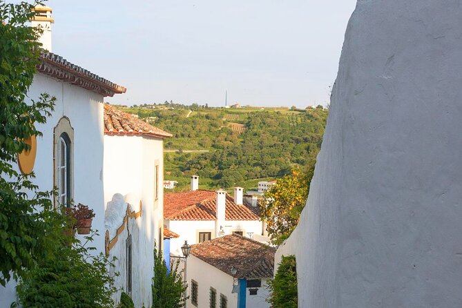 Fatima, Batalha, Nazaré & Óbidos Private Luxury Tour - Stop 4: Óbidos medieval walls, castles streets, and ginjinha