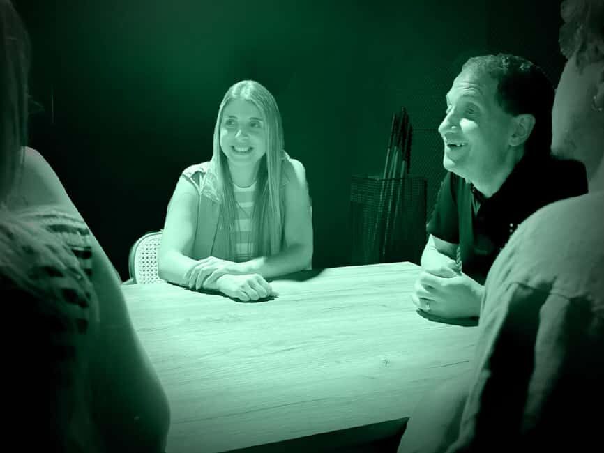FOUR SENSES: The Immersive Experience in the Dark – Faro - Cane Navigation and Real-Life Scenarios: The Stories Behind the Sense Test