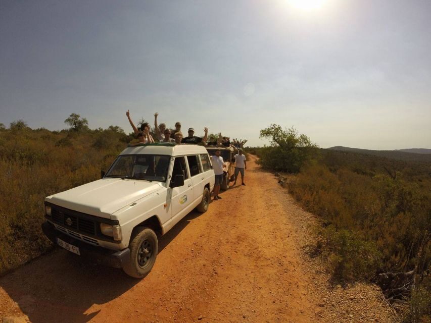 From Albufeira: Algarve Sunset Jeep Tour with Tastings - Moorish farm tastings: medronho, honey, and the flavors of local routine